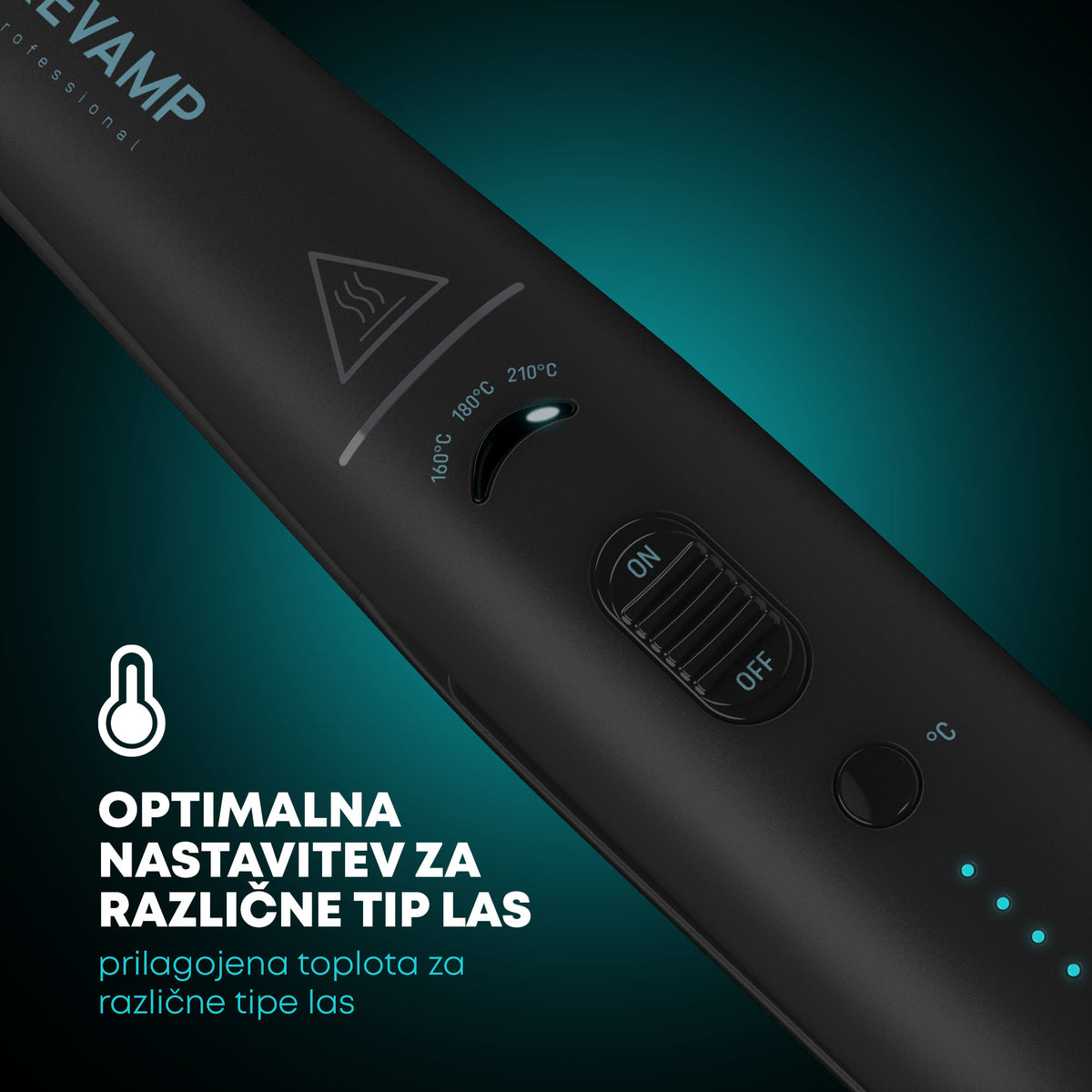 REVAMP PROGLOSS LIBERATE CORDLESS COMPACT ST-1700 BREZŽIČNI LIKALNIK ZA LASE