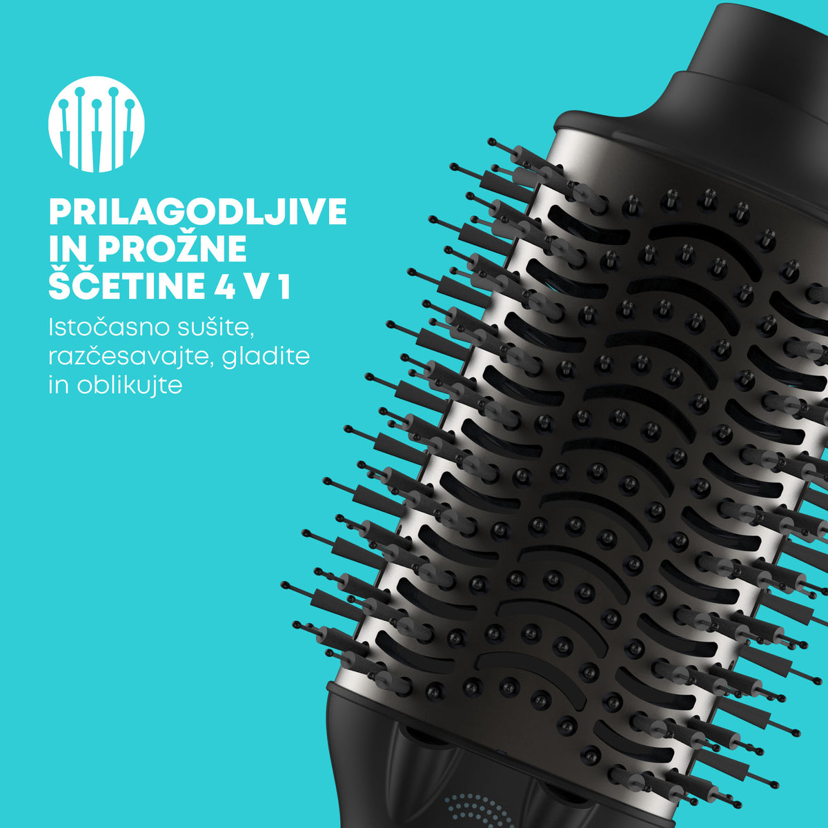 REVAMP PROGLOSS PERFECT BLOW DRY AIRSTYLER DR-2000 KRTAČA ZA SUŠENJE LAS