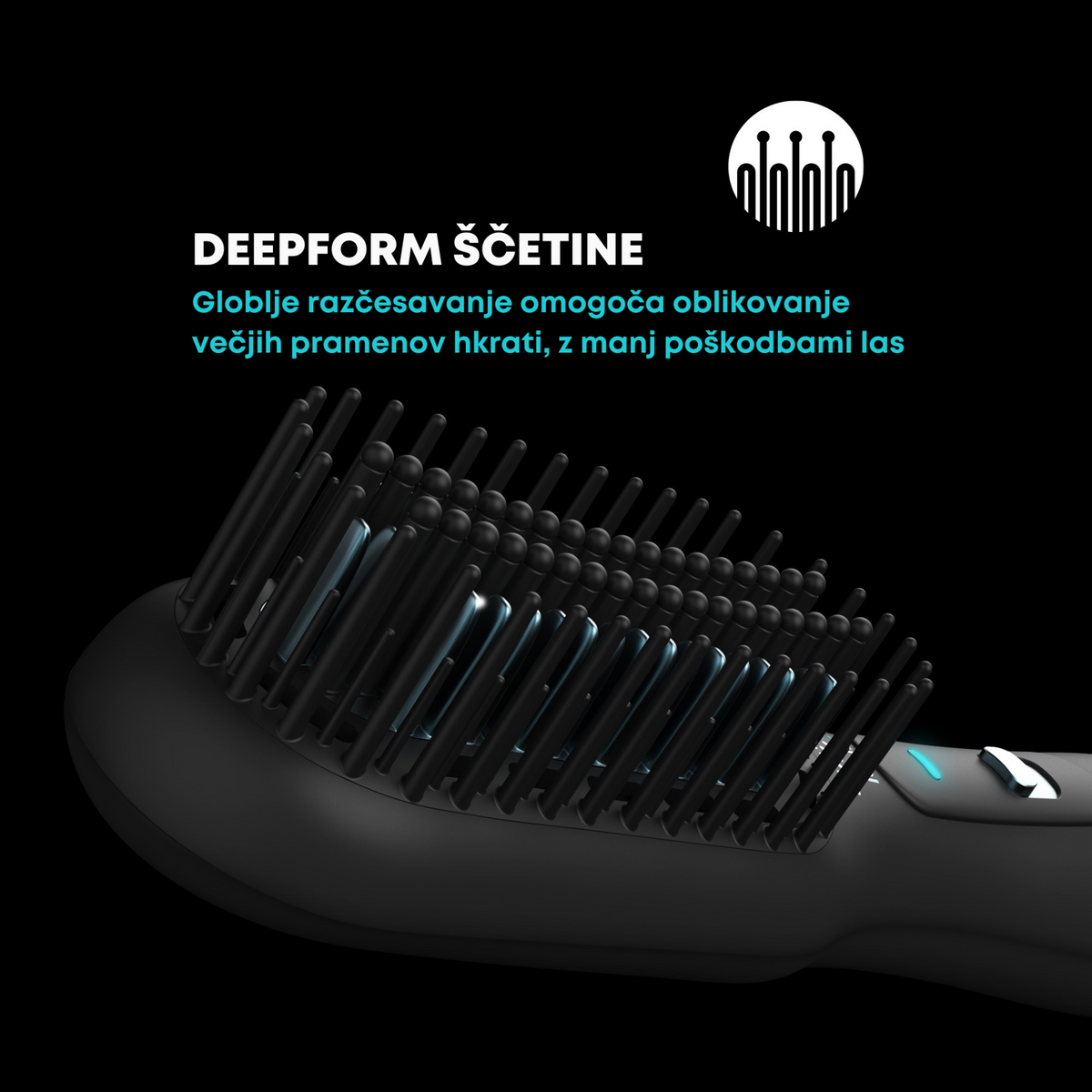REVAMP DEEPFORM STRAIGHT & STYLE BR-2500 OBLIKOVALNIK Z VROČIM ZRAKOM