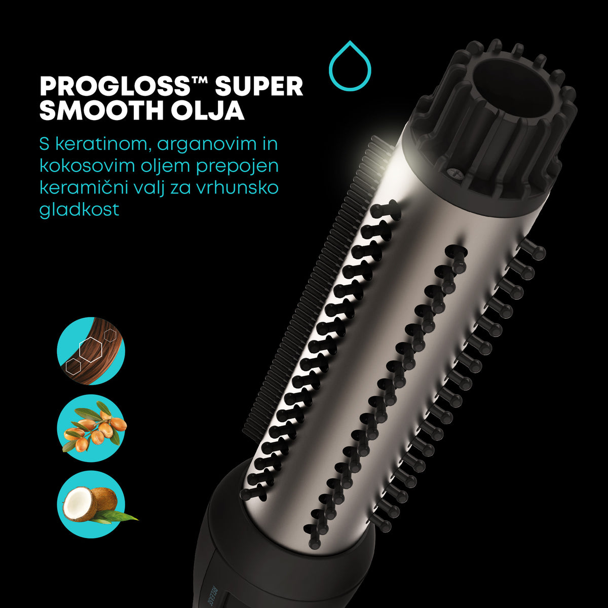 REVAMP PROGLOSS VOLUME & WAVE BR-1350 KRTAČA ZA OBLIKOVANJE LAS