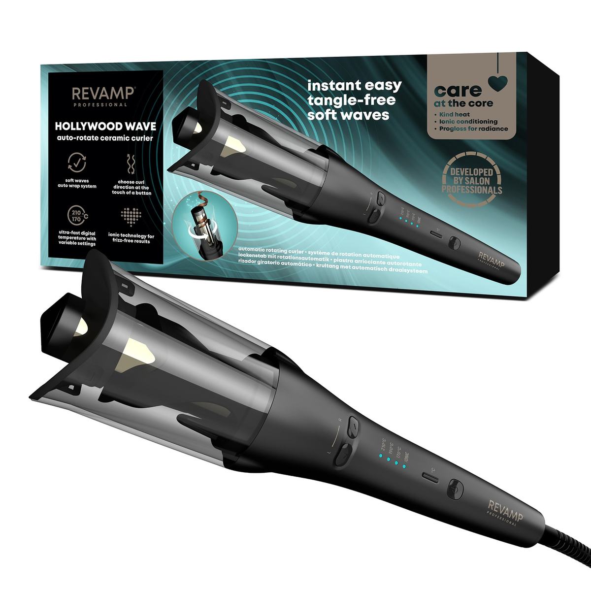 REVAMP HOLLYWOOD CURL AUTO-ROTATE CERAMIC CURLER CL-2250X-EU