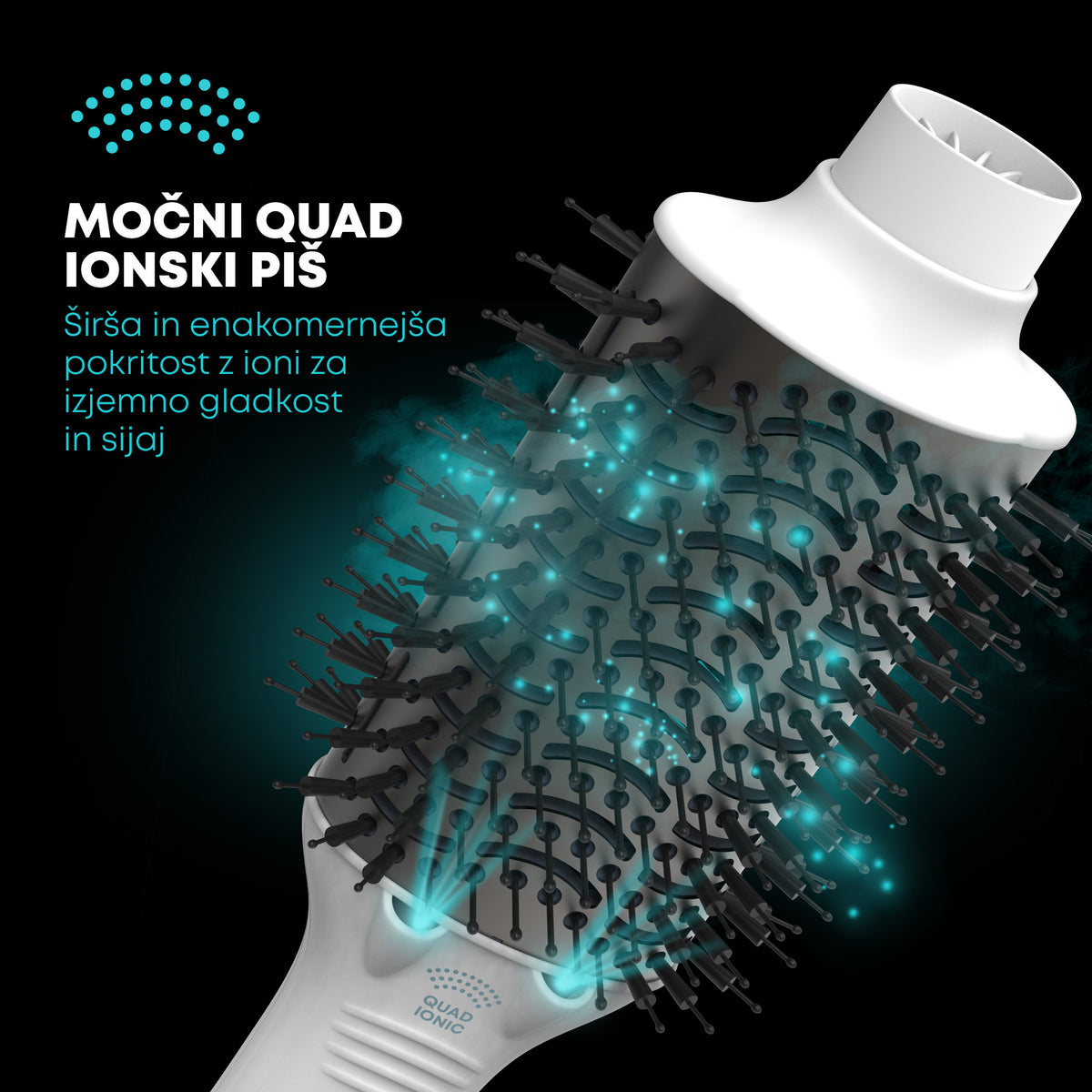 REVAMP PROGLOSS  PERFECT BLOW DRY AIRSTYLER DR-1850 KRTAČA ZA SUŠENJE LAS