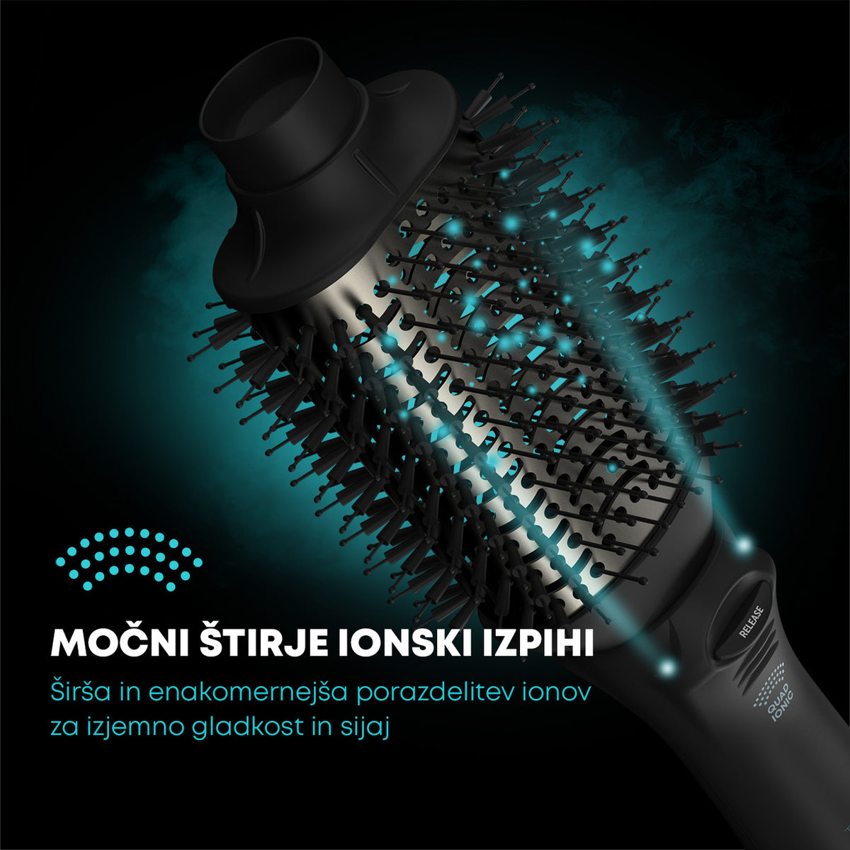 REVAMP PROGLOSS VOLUME & STYLE HOT BRUSH STYLER DR-2500 KRTAČA ZA SUŠENJE LAS