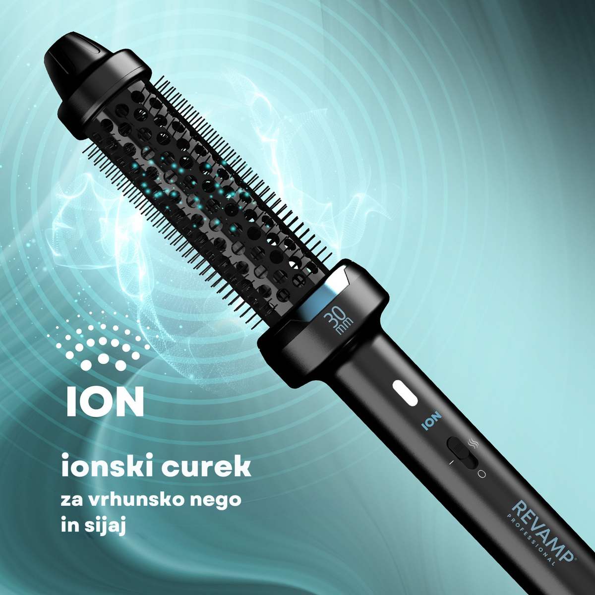 REVAMP CERAMIC 30MM HOT BRUSH BR-1300A KRTAČA ZA LASE