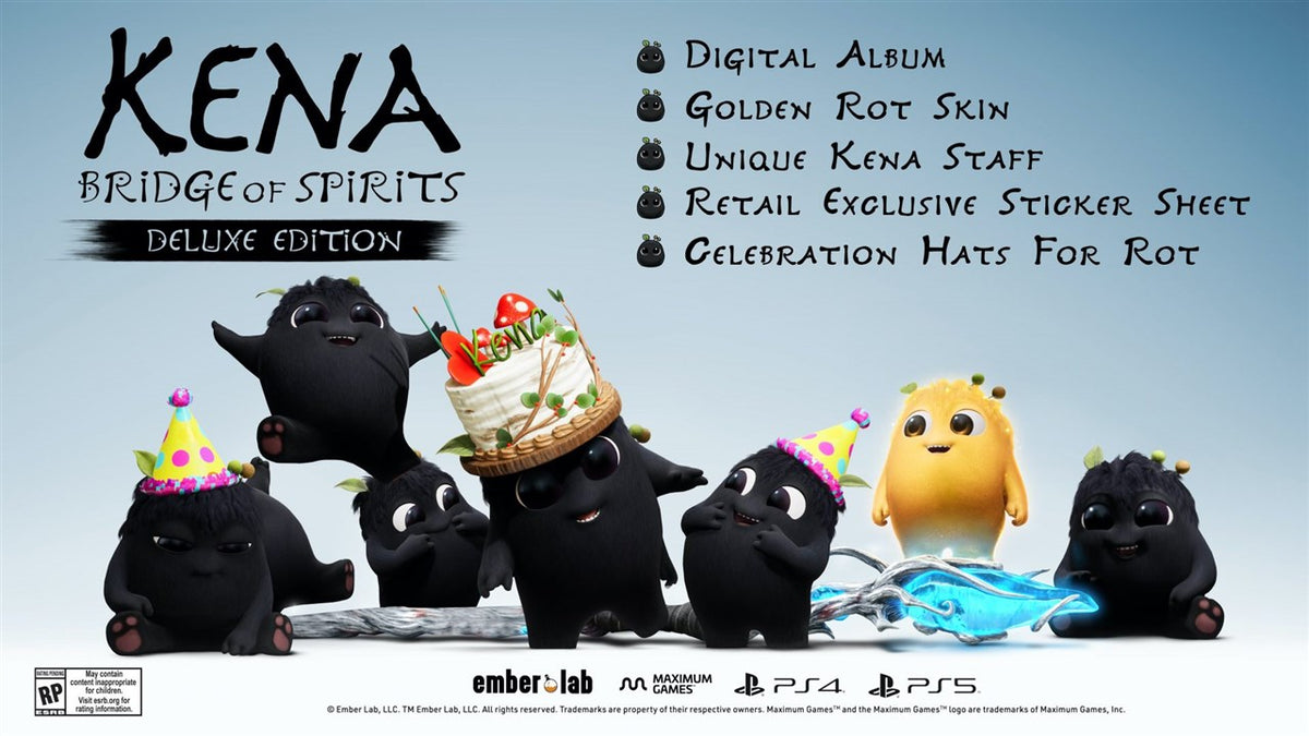 Kena: Bridge of Spirits - Deluxe Edition (PS4)