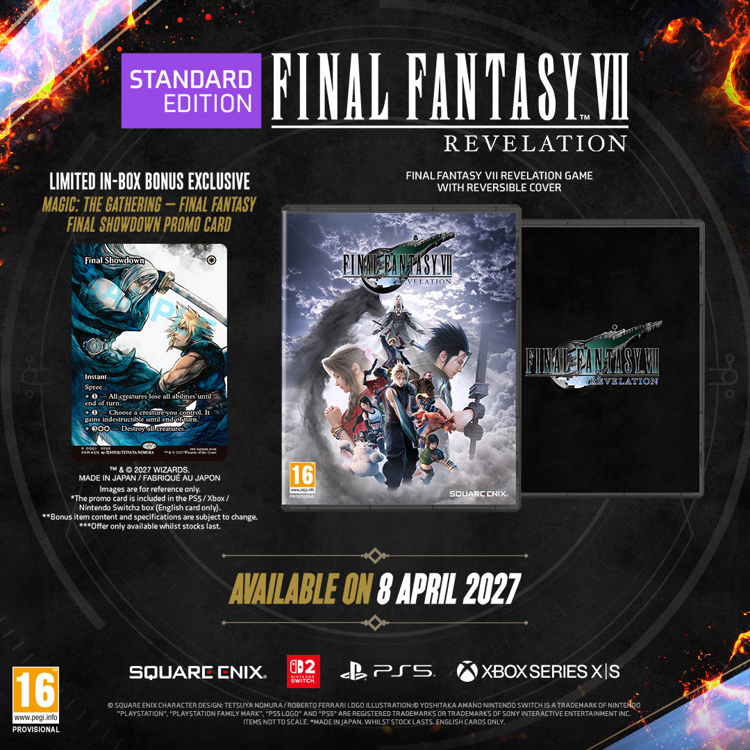 FINAL FANTASY VII REVELATION (Includes Exclusive Magic: The Gathering—FINAL FANTASY Promo Card) (Nintendo Switch 2)
