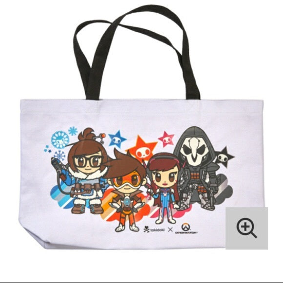 BLIZZARD: Cute But Deadly Overwatch - Tokidoki x Overwatch tote bag