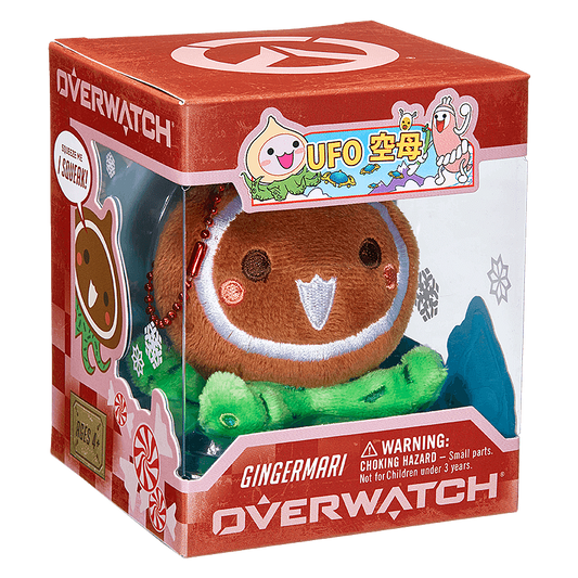 BLIZZARD: Cute But Deadly Overwatch - Pachimari Christmas Gingermari plišasta igrača
