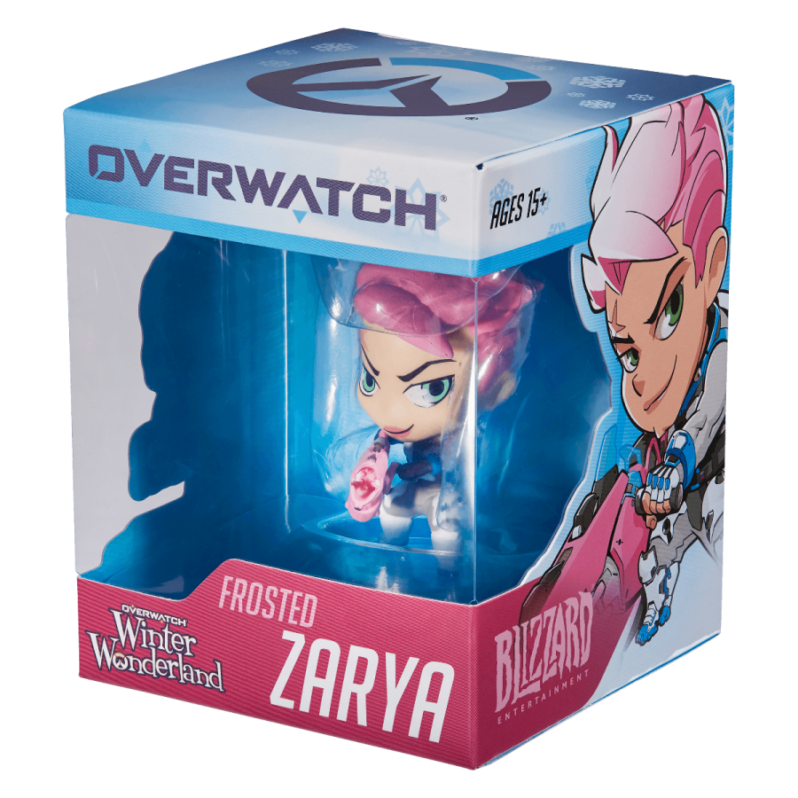 BLIZZARD: Cute But Deadly Overwatch - Holiday Frosted Zarya figura