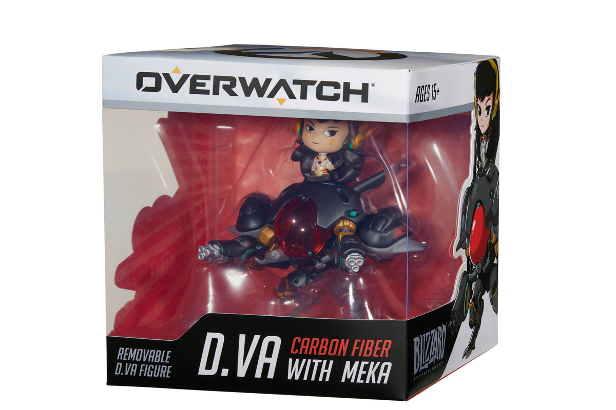 BLIZZARD: Cute But Deadly Overwatch - Carbon Fiber D.Va with Meka figura