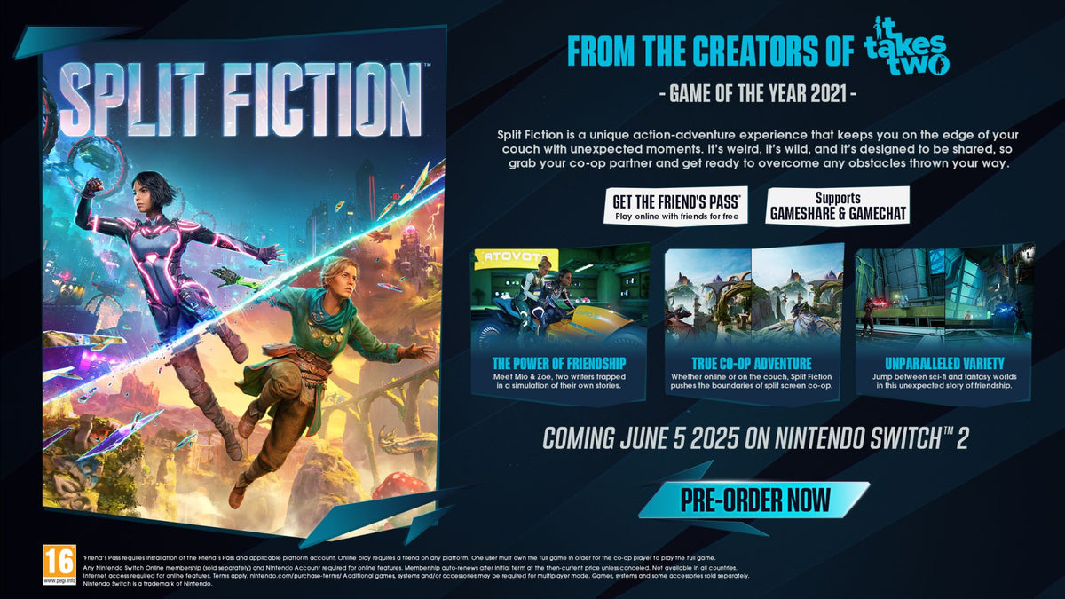 Split Fiction 2 (CIAB) (Nintendo Switch 2)