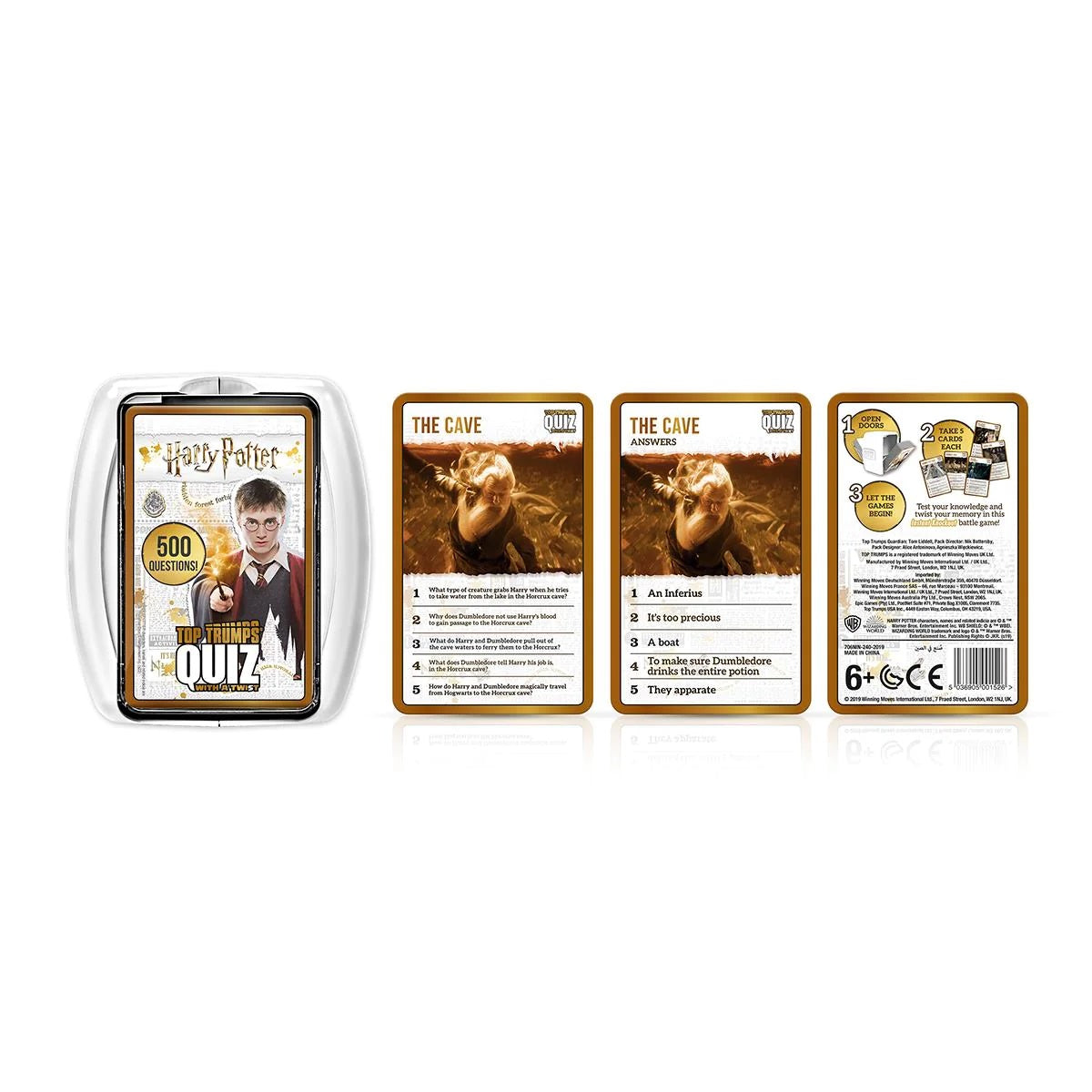 TOP TRUMPS: Harry Potter Quiz - igra s kartami