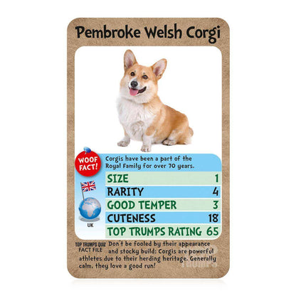 TOP TRUMPS: Dogs - igra s kartami