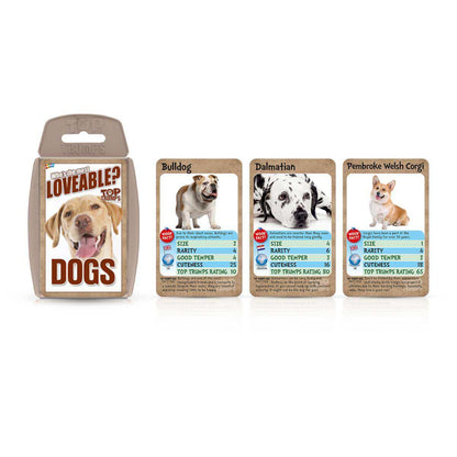 TOP TRUMPS: Dogs - igra s kartami