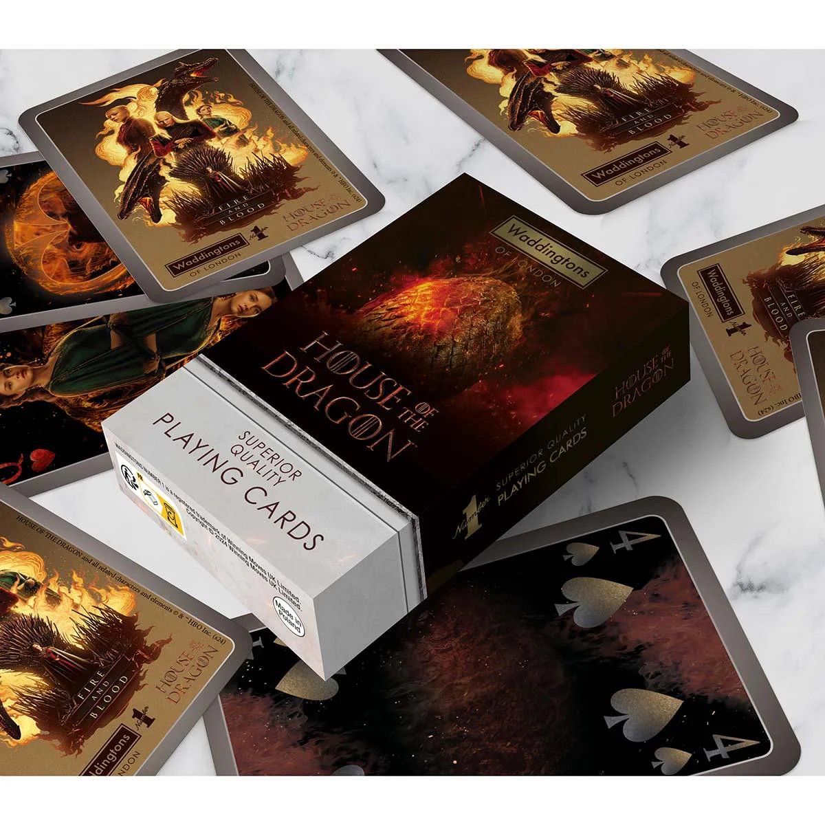 WADDINGTONS: House of the Dragon - igralne karte