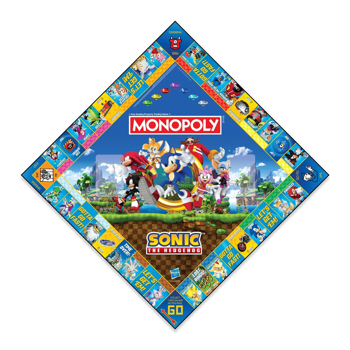 MONOPOLY: Sonic the Hedgehog - družabna igra