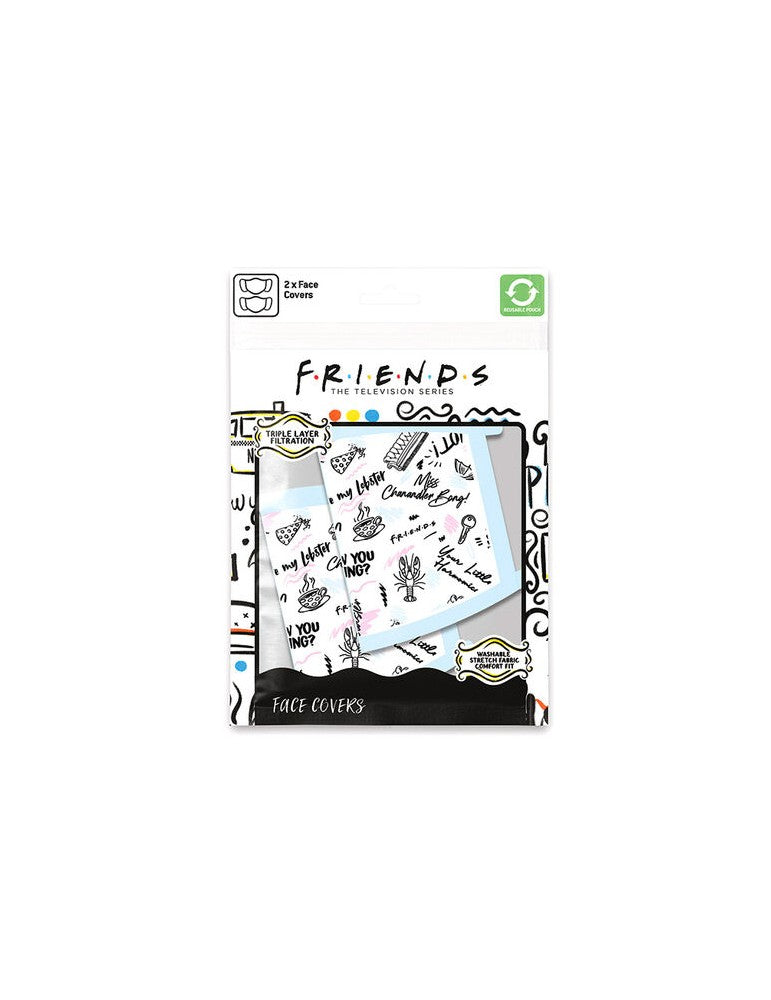 Pyramid maska za obraz FRIENDS (PHRASES) dvojno pakiranje