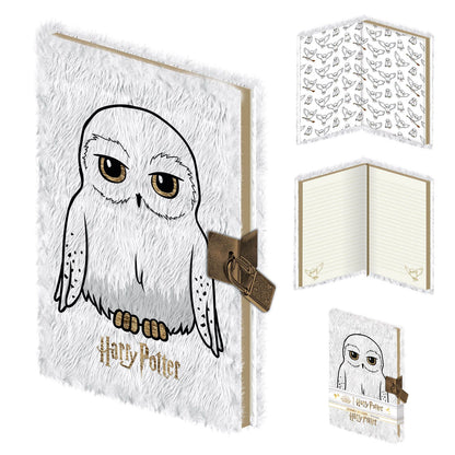 PYRAMID HARRY POTTER (HEDWIG) A5 LOCKABLE NOTEBOOK BELEŽKA