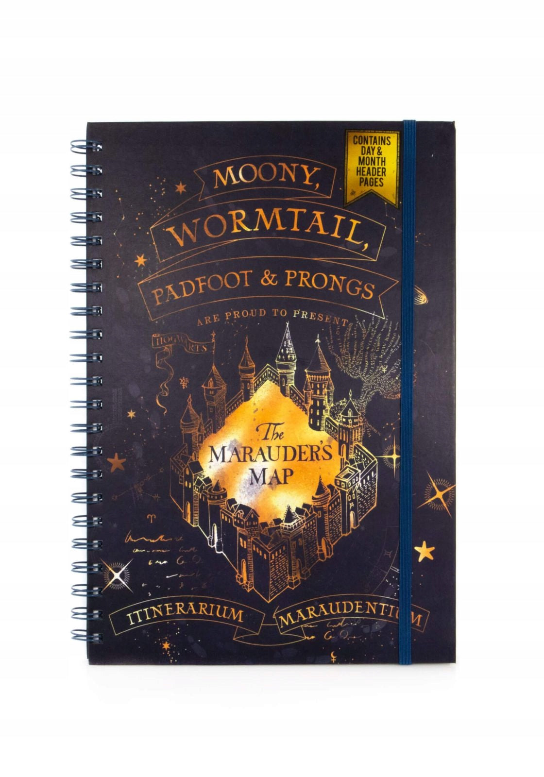 PYRAMID HARRY POTTER (MARAUDERS MAP) A4 WIRO NOTEBOOK BELEŽKA