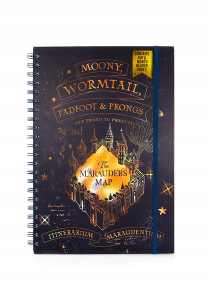 PYRAMID HARRY POTTER (MARAUDERS MAP) A4 WIRO NOTEBOOK BELEŽKA