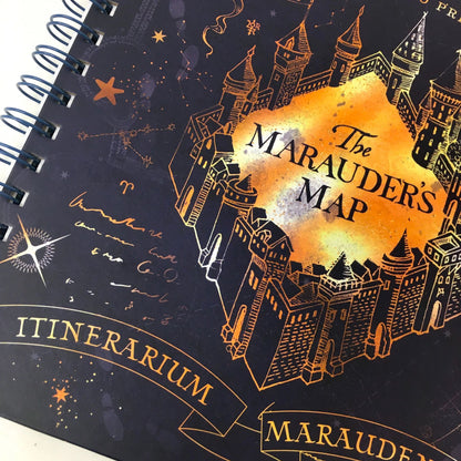 PYRAMID HARRY POTTER (MARAUDERS MAP) A4 WIRO NOTEBOOK BELEŽKA
