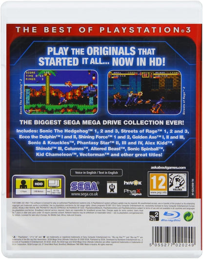 SEGA MEGA DRIVE ULTIMATE COLLECTION ESSENTIALS (Playstation 3)