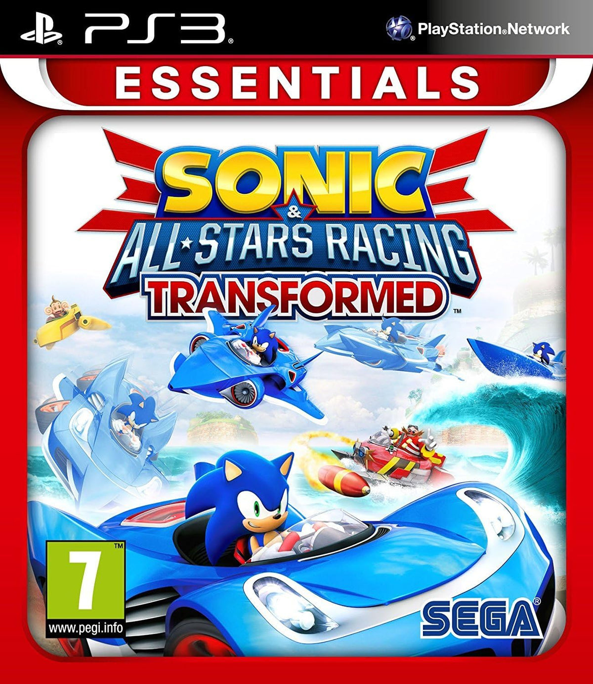 SONIC & ALL-STARS TRANSFORMED ESSENTIALS (Playstation 3)
