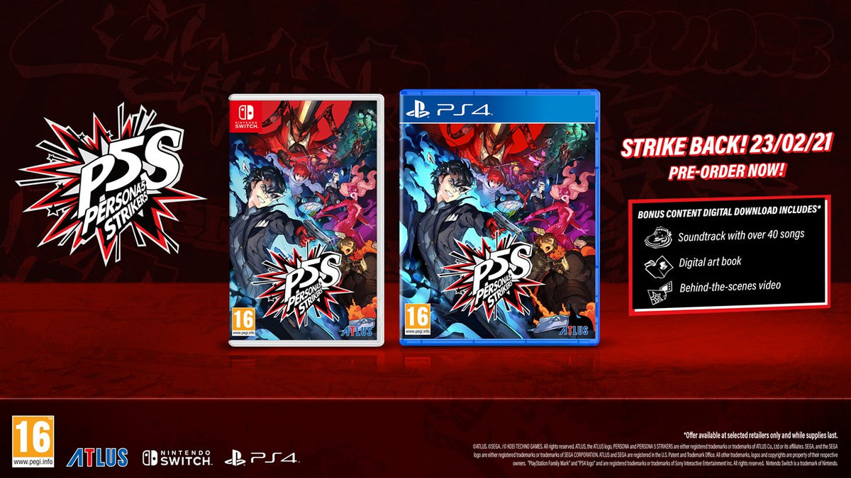 Persona 5: Strikers - Limited Edition (PS4)