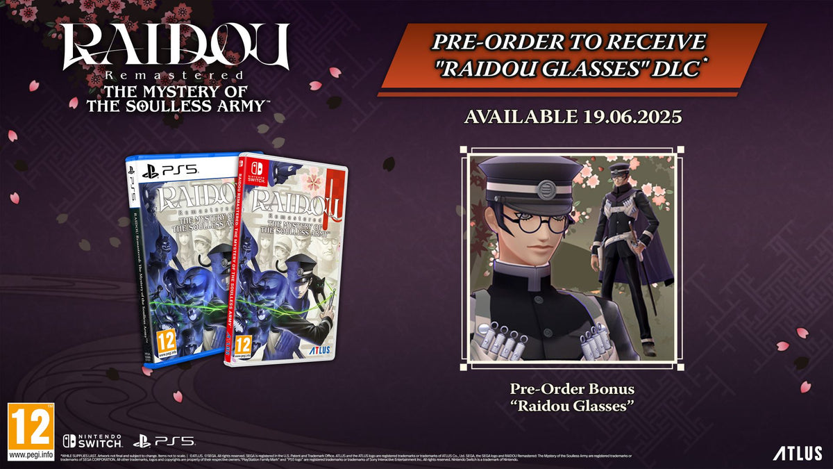Raidou: Remastered – The Mystery Of The Soulless Army (SWITCH)