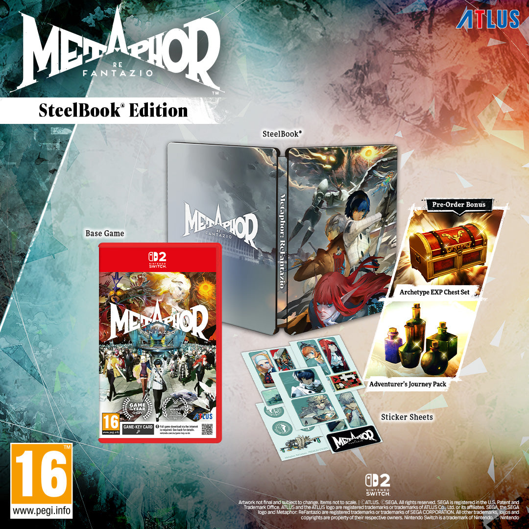 Metaphor: Refantazio - Steelbook Edition (Nintendo Switch 2)