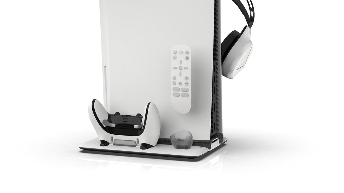 MAXX TECH PS5 STANDARD & SLIM DLX LED MULTI-FUNKCIJSKO STOJALO ZA POLNJENJE