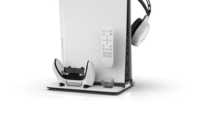 MAXX TECH PS5 STANDARD & SLIM DLX LED MULTI-FUNKCIJSKO STOJALO ZA POLNJENJE