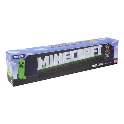 PALADONE Minecraft logo namizna svetilka