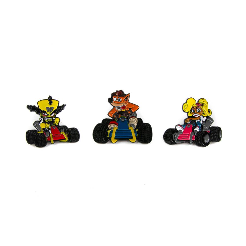 Official Crash Team Racing Nitro-Fueled Toolbox Pin Set