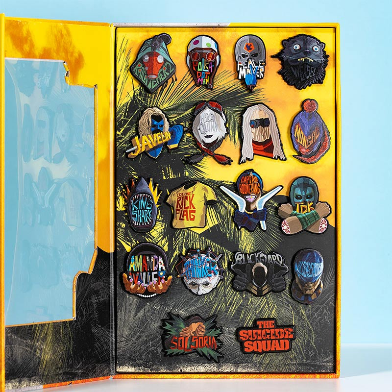 MERCHANDISE SUICIDE SQUAD PIN BADGE SET