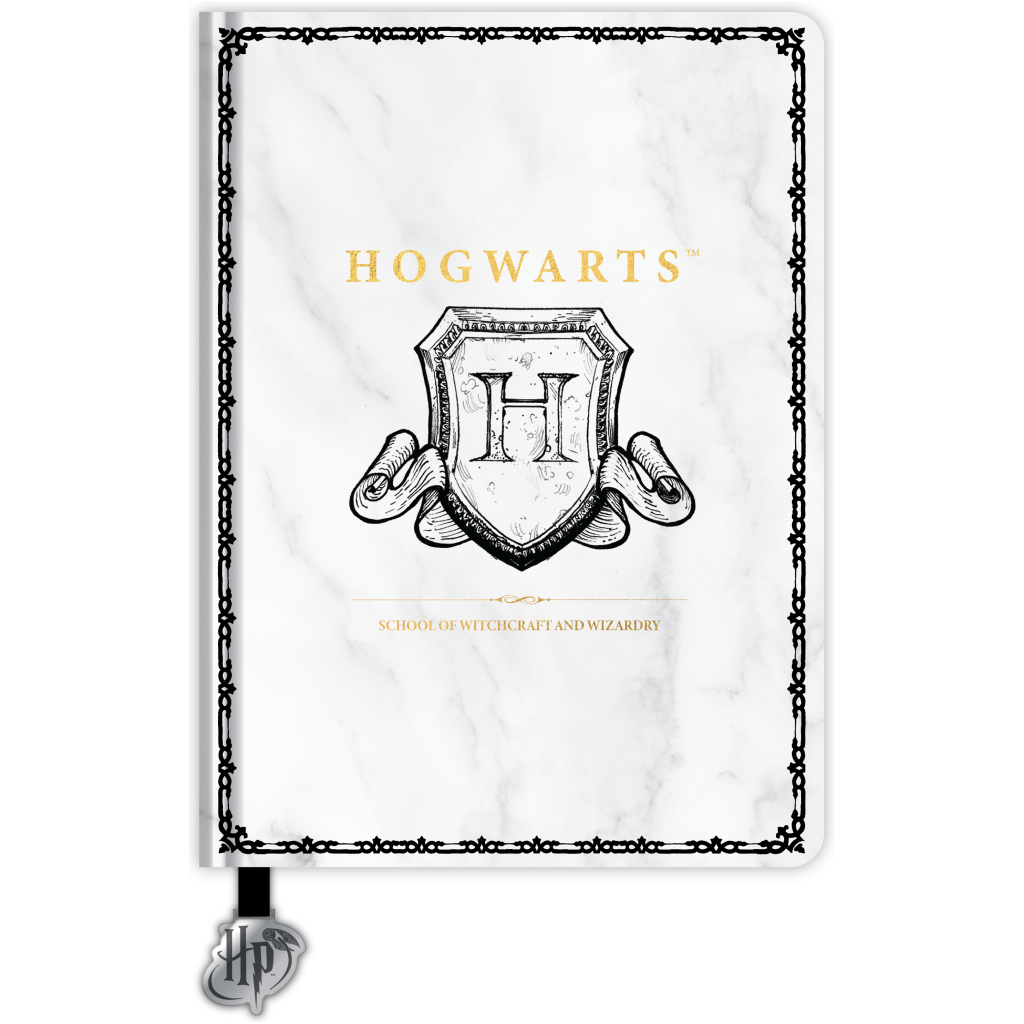 BLUE SKY: Harry Potter - Hogwarts shield A5 chunky zvezek (FSC)
