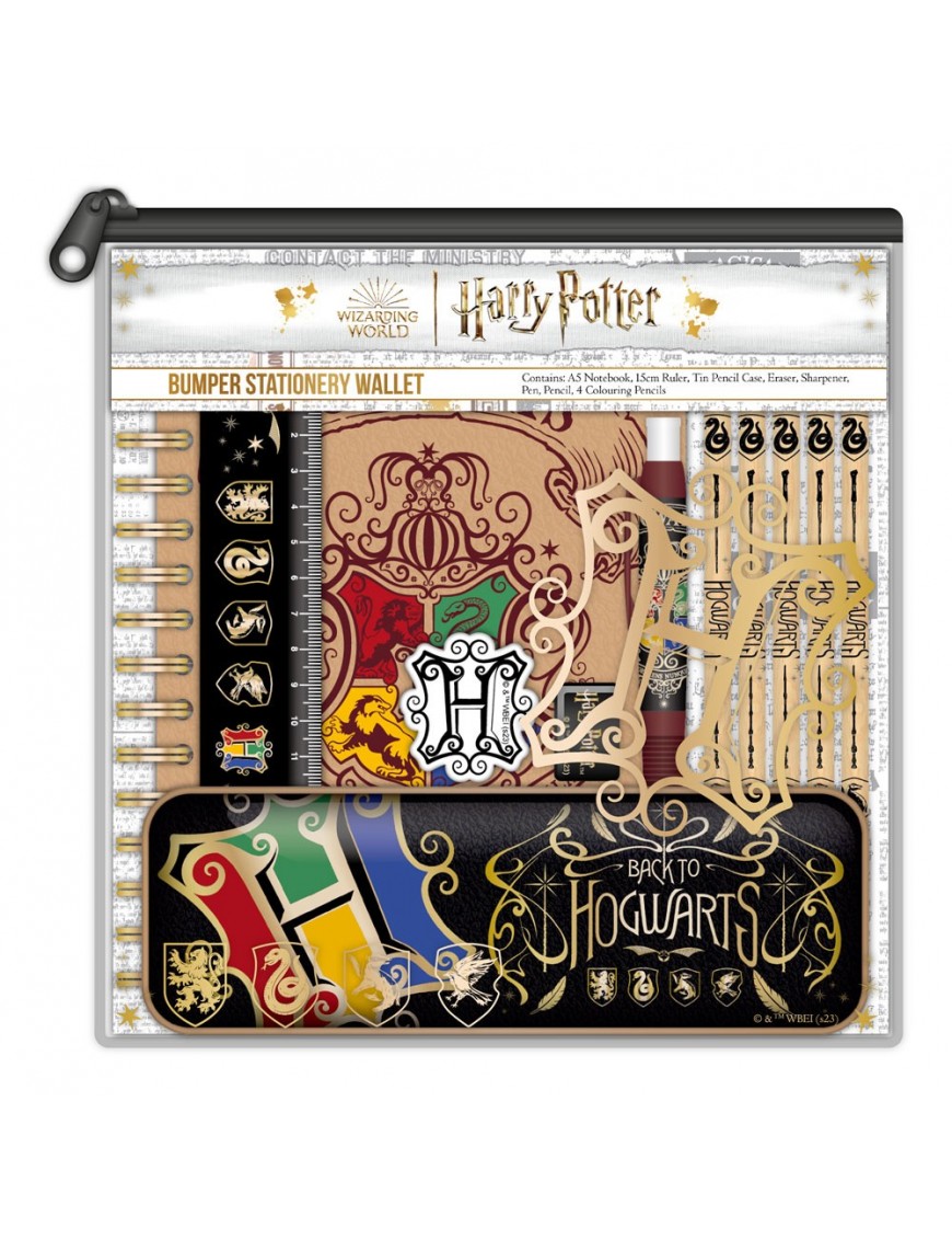 BLUE SKY: Harry Potter - Colourful crest velik pisalni set