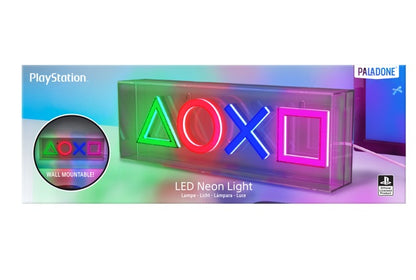 PALADONE PlayStation LED neon namizna svetilka