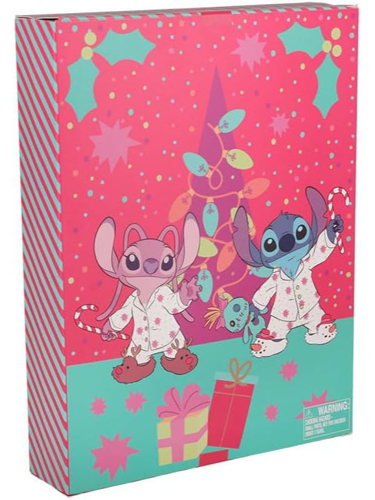 PALADONE Disney Stitch pisarniški material 24 dnevni adventni koledar