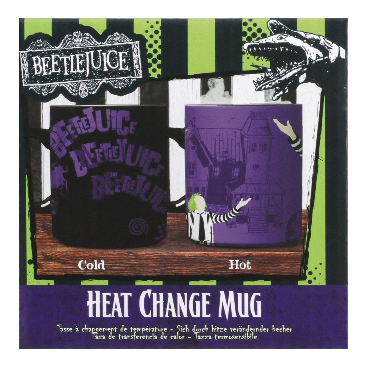 PALADONE Beetlejuice XL heat change skodelica