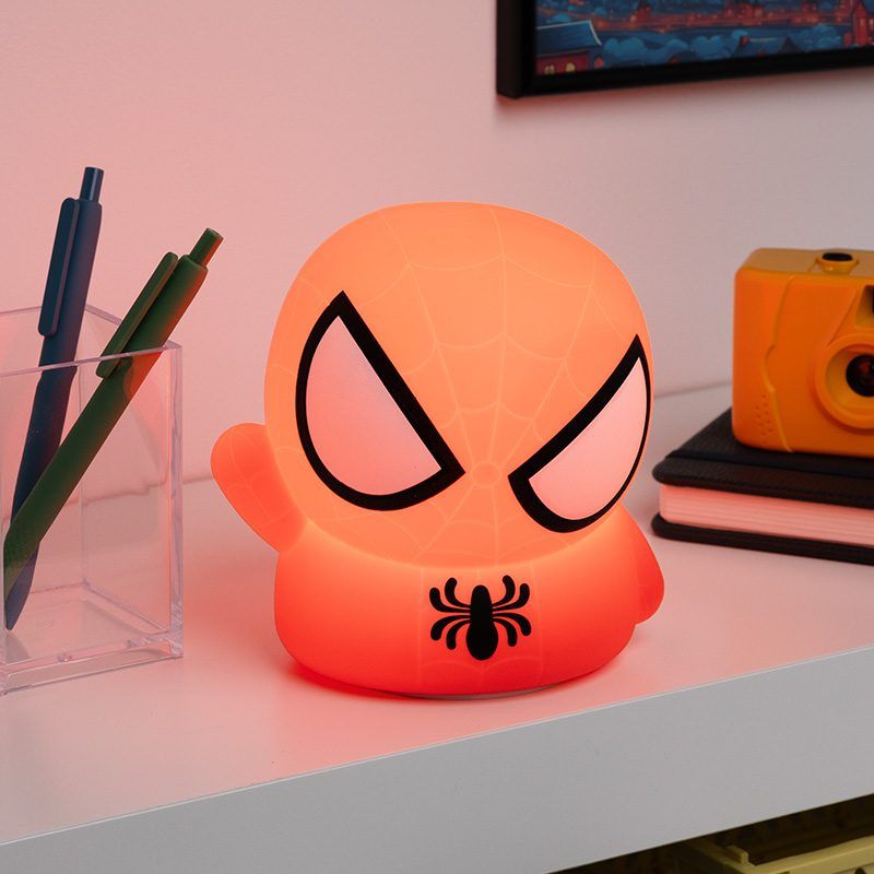 PALADONE Spider-Man silikonska polnilna nočna lučka