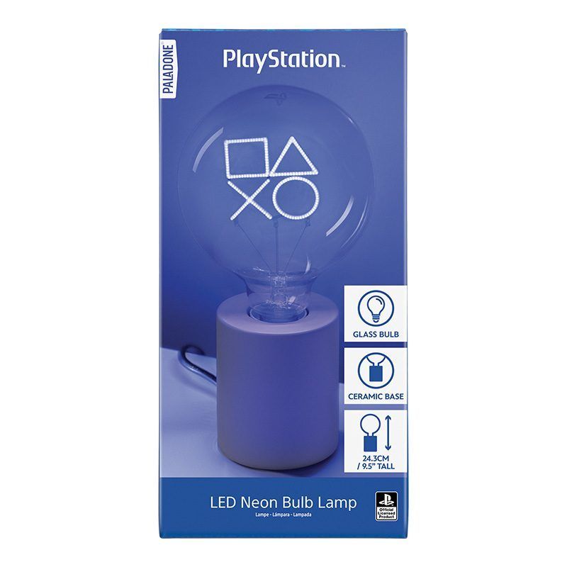 PALADONE PlayStation LED neon bulb namizna svetilka