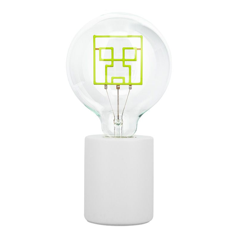 PALADONE Minecraft creeper LED neon bulb namizna svetilka