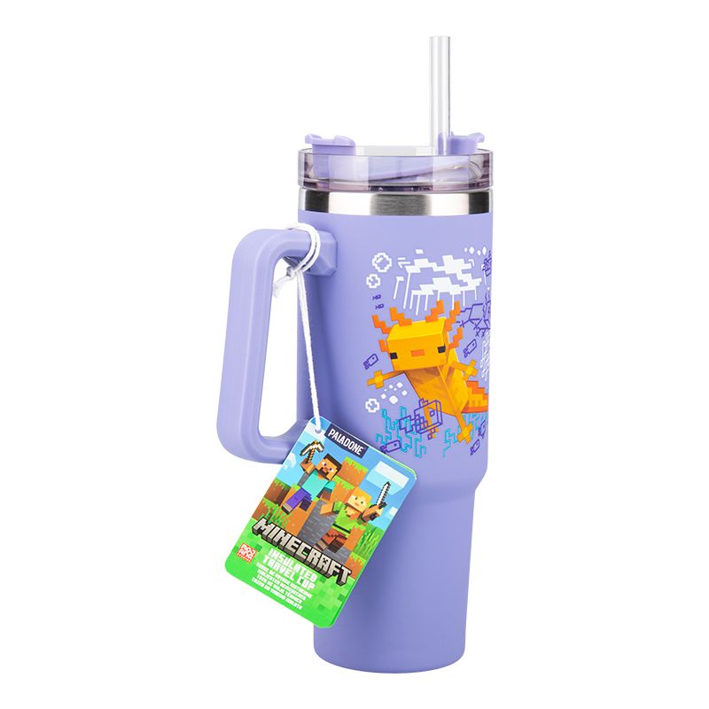 PALADONE Minecraft purple multiway XL potovalna skodelica