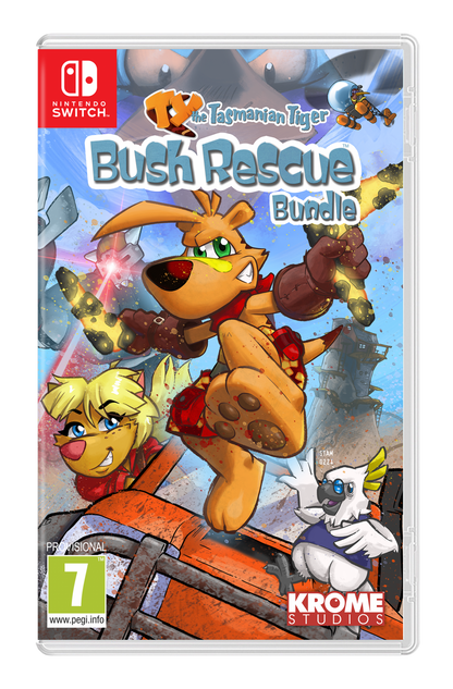 Ty The Tasmanian Tiger Hd: Bush Rescue Bundle (Nintendo Switch)