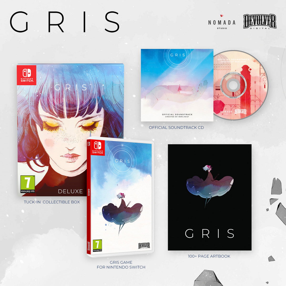 Gris: Devolver Deluxe (Nintendo Switch)