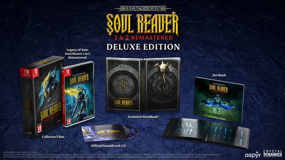 Legacy Of Kain™ Soul Reaver 1&2 Remastered - Deluxe Edition (Nintendo Switch)