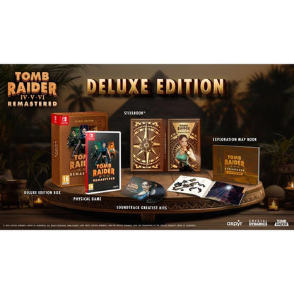 Tomb Raider IV-VI Remastered Starring Lara Croft - Deluxe Edition (Nintendo Switch)