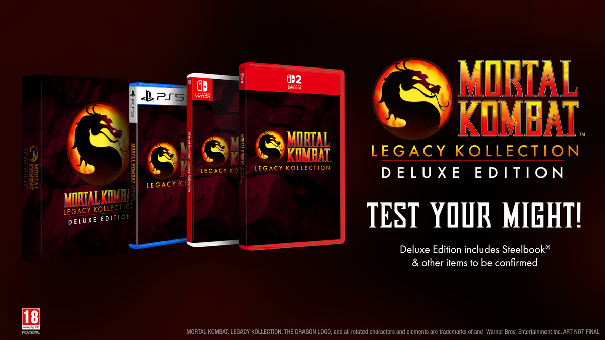 Mortal Kombat: Legacy Kollection - Deluxe Edition (Nintendo Switch 2)