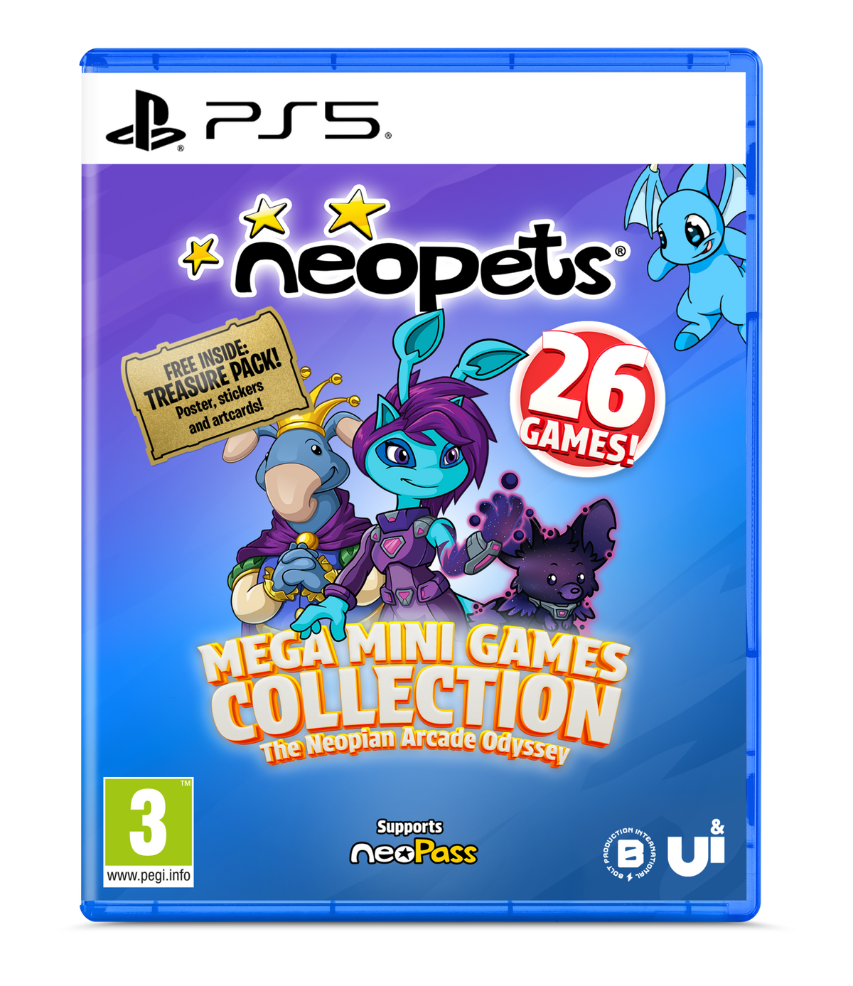 Neopets: Mega Mini Games Collection - The Neopian Arcade Odyssey - Day 1 Edition (Playstation 5)